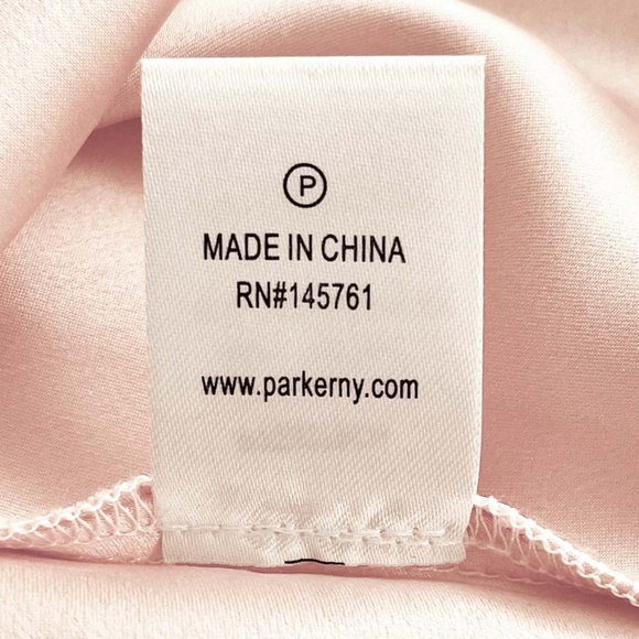 PARKER EVE COMBO Blush Pink Tank Mini Dress NWOT - Picture 9 of 14